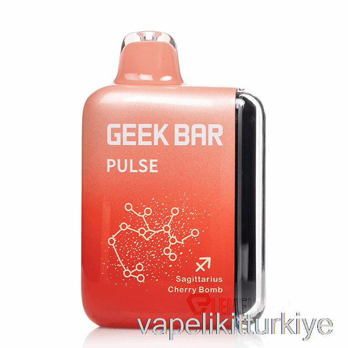 Vape Elektronik Sigara Geek Bar Darbe 15000 Tek Kullanımlık Kiraz Bombası
